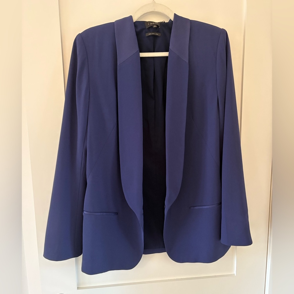 Talula Royal Blue Open Front Blazer